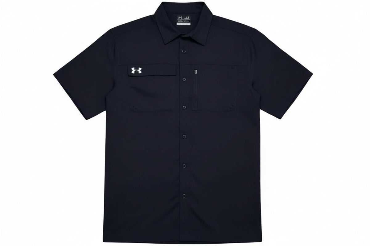 under armour dress shirt Under Armour Tactical Range 2.0 Short Sleeve Shirt, Medium, Black