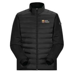 Jacket/Mens, Full Zip Quilted Shell with Polar Fleece Lining/ Mens