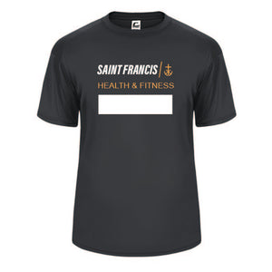 Health and Fitness Shirt, Available in White or Charcoal