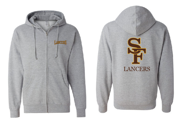 Sweatshirt, Full-Zip SF Tackle Twill, Hooded Sweatshirt/ Unisex
