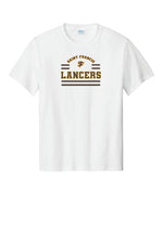 Load image into Gallery viewer, T-Shirt, Saint Francis/ SF LANCERS with stripes - SHORT Sleeve
