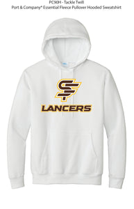 Sweatshirt, SF LANCERS (NEW LOGO) TACKLE TWILL - Hooded Pullover