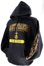 Load image into Gallery viewer, SAINT FRANCIS Cross &amp; Anchor Silk Screen - Hooded Pullover
