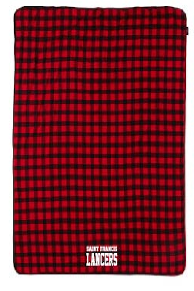 Flannel Blankets, Red/White Plaid